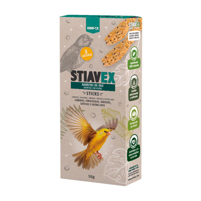 Stiavex Canarios - Barritas (Sticks) De Ovo 50 Gr