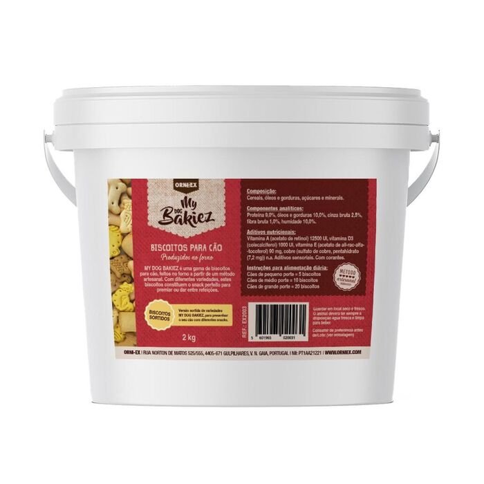 Biscoitos My Dog Bakiez - Sortido (Para Caes) 2 Kg