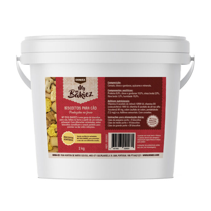 Biscoitos My Dog Bakiez - Sortido (Para Caes) 2 Kg