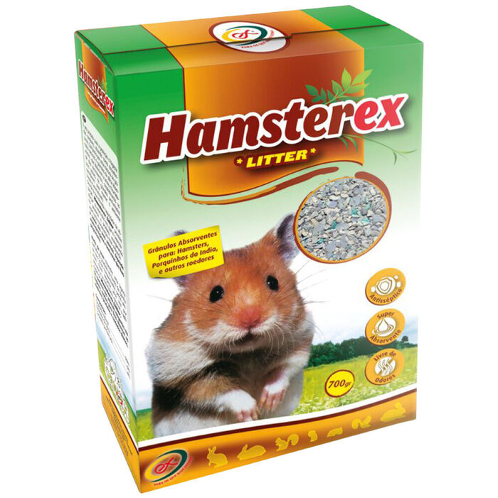 Hamsterex Litter (Absorvente/ Desodorizante) 700 Gr