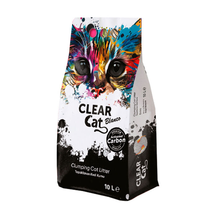 Clear Cat Blanco Litter Carvao Ativado 10 Lt