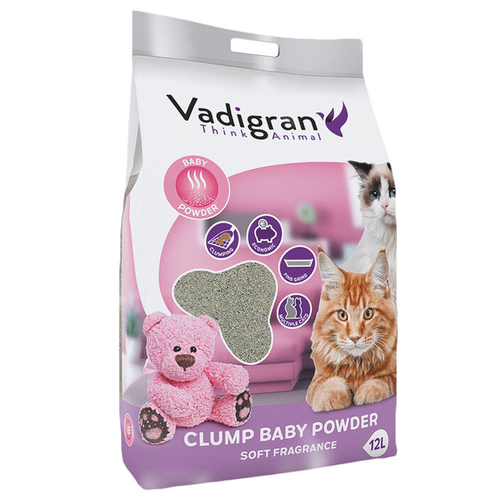 Vadigran - Litter Bentonite Babypowder (Talco) 12 Kg