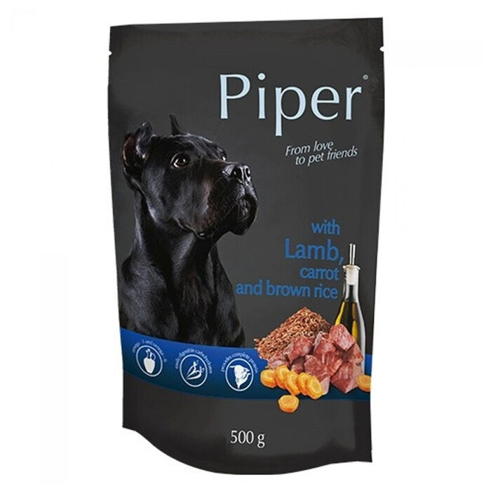 Piper C/ Borrego, Cenoura E Arroz Integral 500 Gr