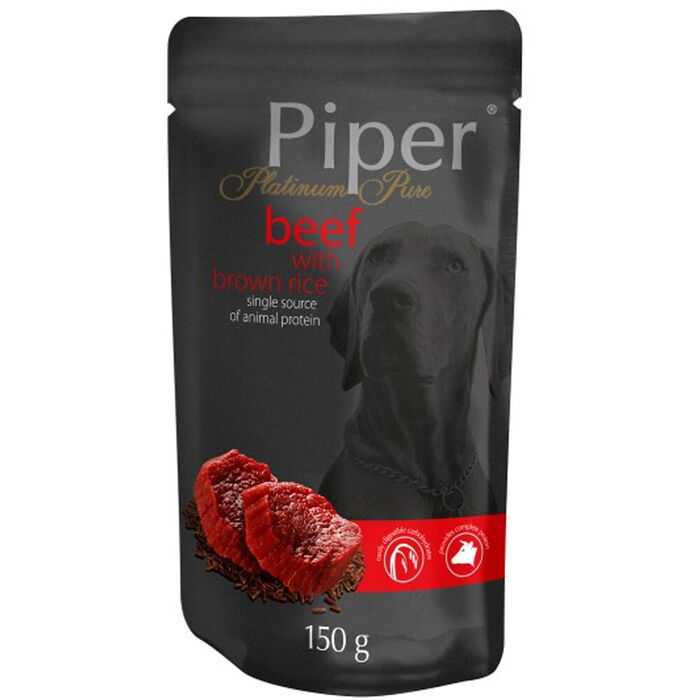 Piper Platinum Pure - Vaca C/Arroz Integral (10X150Gr)