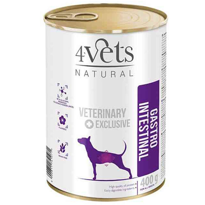 4Vets - Gastro Intestinal Veterinary Diet 400 Gr