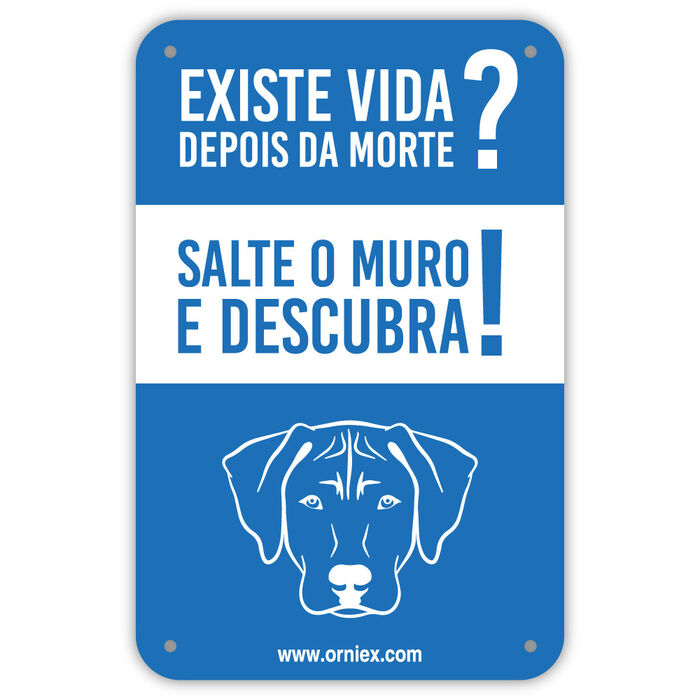 Placa Pvc Ha Vida Depois De Saltar O Muro?