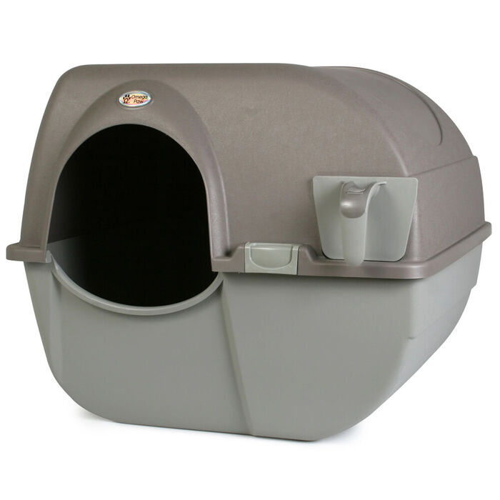 Toilete RollNClean P/ Gatos Grd. (Cinza)