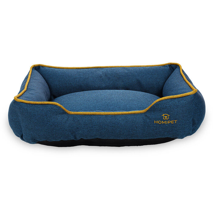Homipet - Cama Bucareste 50X40X15 Cm (Azul Petroleo)