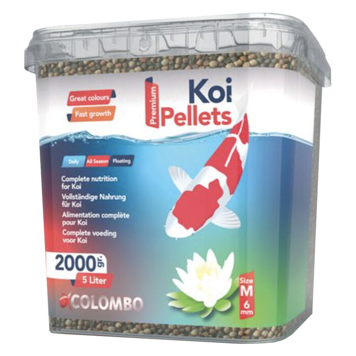 Colombo Koi Premium (Alimento P/ Carpas Koi) 5 Lt / 2 Kg