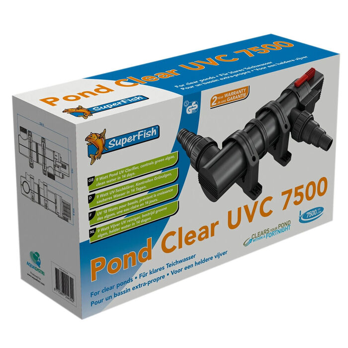 Kit Pondclear Uvc 9W / 7.500 Lt