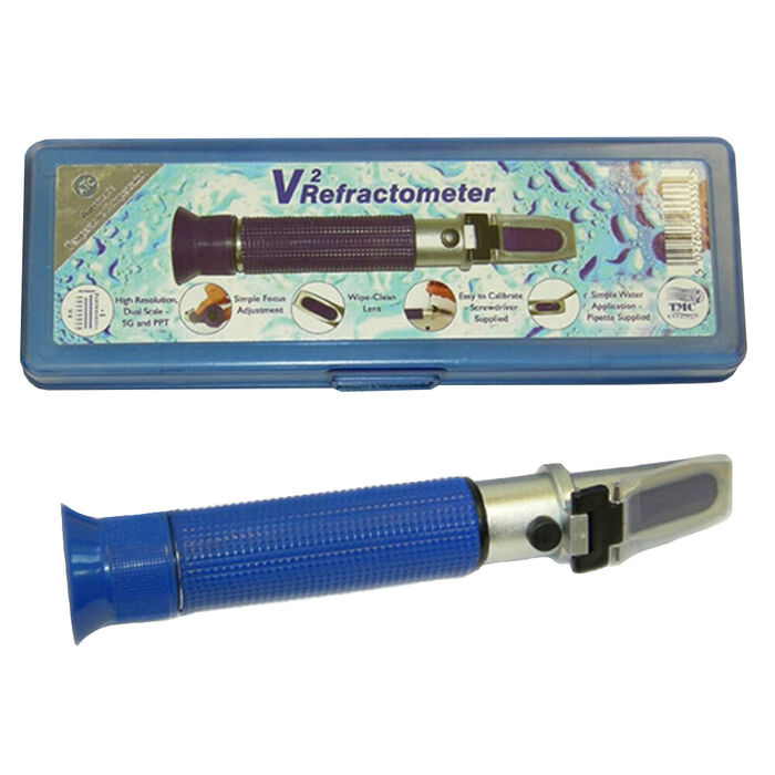 V2 Refractometer - Medidor Densidade Agua Salgada