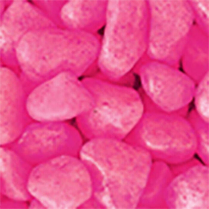 Areia Colorida Rosa Neon 8-14Mm / 1 Kg