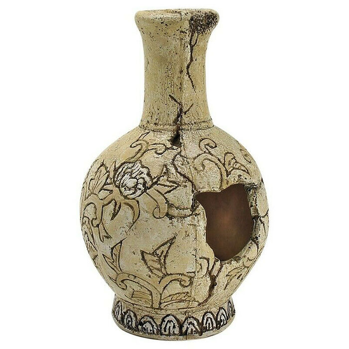 Decoraçao P/ Aquario (Jarro 3) 16 Cm