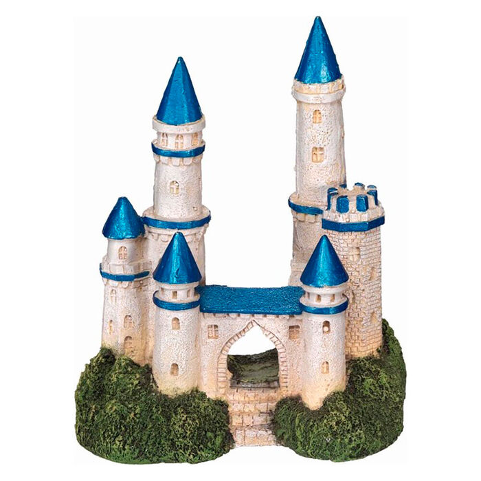 Decoraçao Aquario - Castelo De Fadas 12X8X14 Cm