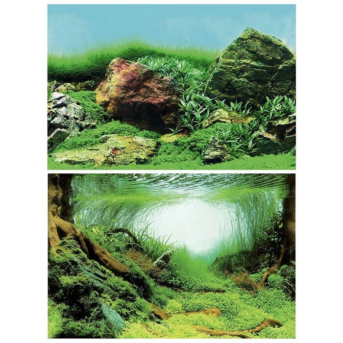 Poster P/ Aquario Dupla Face C4 120X49 Cm
