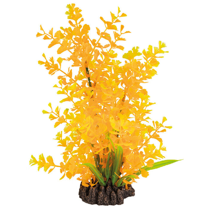Plantas Artificiais P/ Aquario Ludwigia Orange - 25 Cm