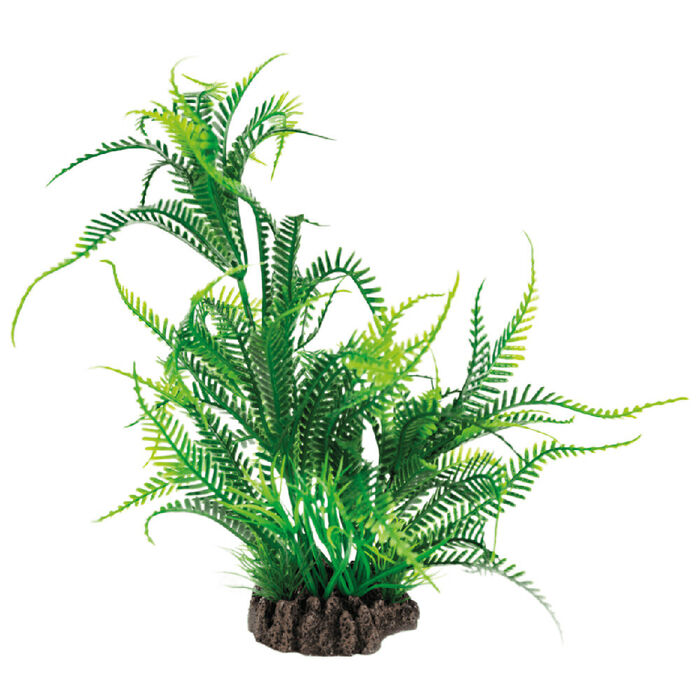 Plantas Artificiais P/ Aquario Microsorum - 25 Cm