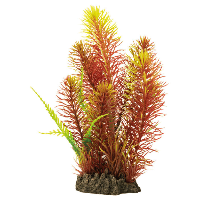 Plantas Artificiais P/ Aquario Myriophyllum Red - 25 Cm