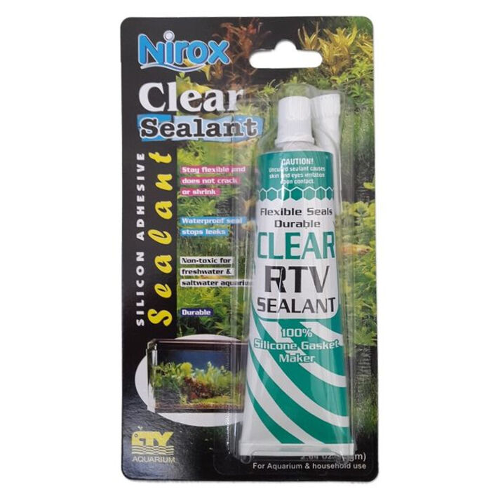 Cola (Silicone) Transparente P/ Aquario - 75 Gr
