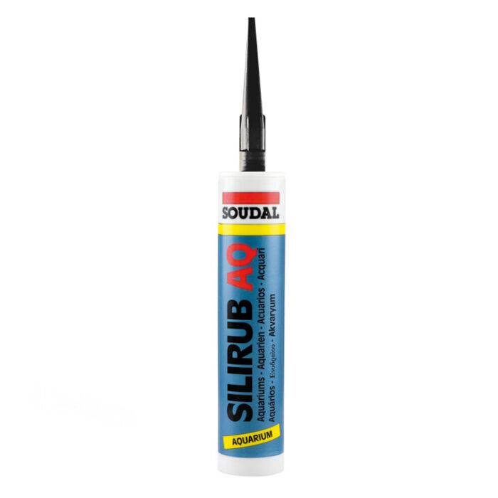 Cola (Silicone) Especial P/ Aquario (Preto) 300 Ml