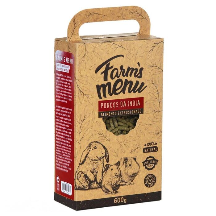Farms Menu - Porquinhos Da India (Extrudido) 600 Gr