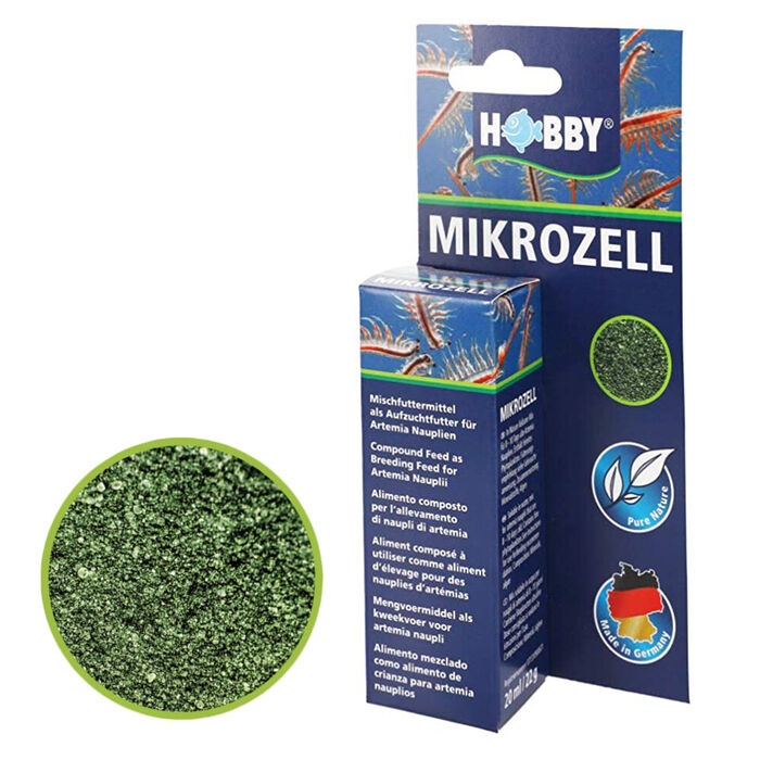 Mikrozell - Alimento Artemia Recem-Nascida 20 Ml