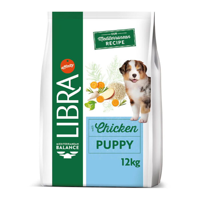 Libra Cao (Puppy) Junior Frango 2 A 12 Meses 12 Kg