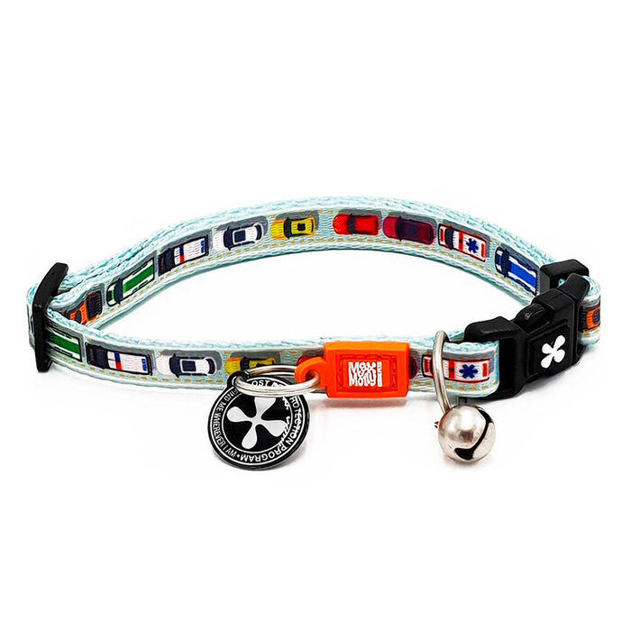 Max & Molly - Coleira C/ Id Tag Traffic Jam P/ Gato