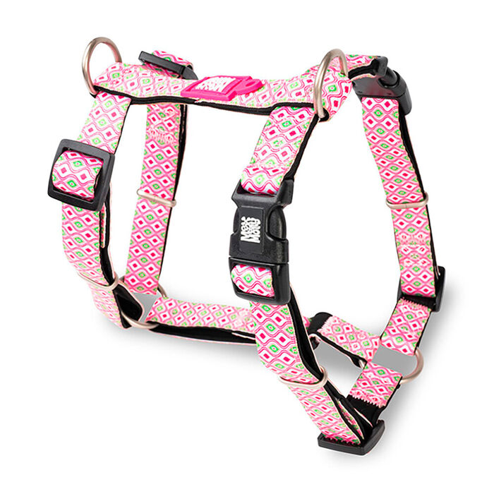 Max & Molly - Peitoral Retro Pink (Tam. L)