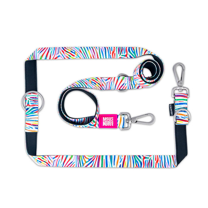 Max & Molly - Trela Multi Magic Zebra (Tam. M)