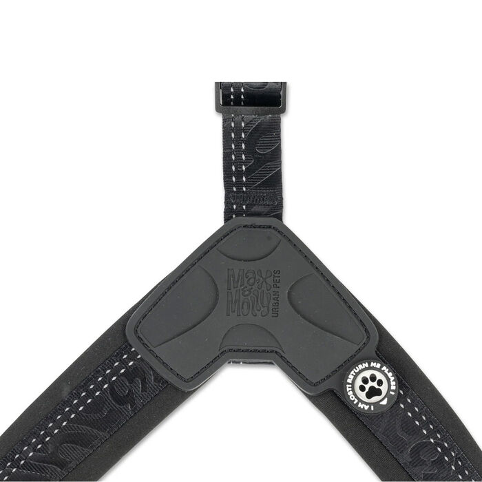 Max & Molly - Peitoral Q-Fit Matrix 2.0 Black (Tam. L)