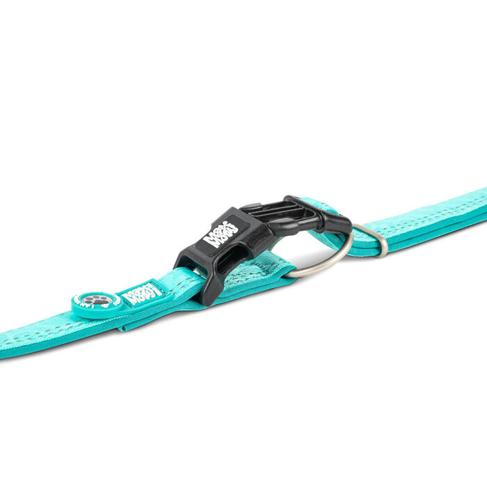 Max & Molly-Coleira C/Id Tag Matrix 2.0 Turquoise (Tam. L)