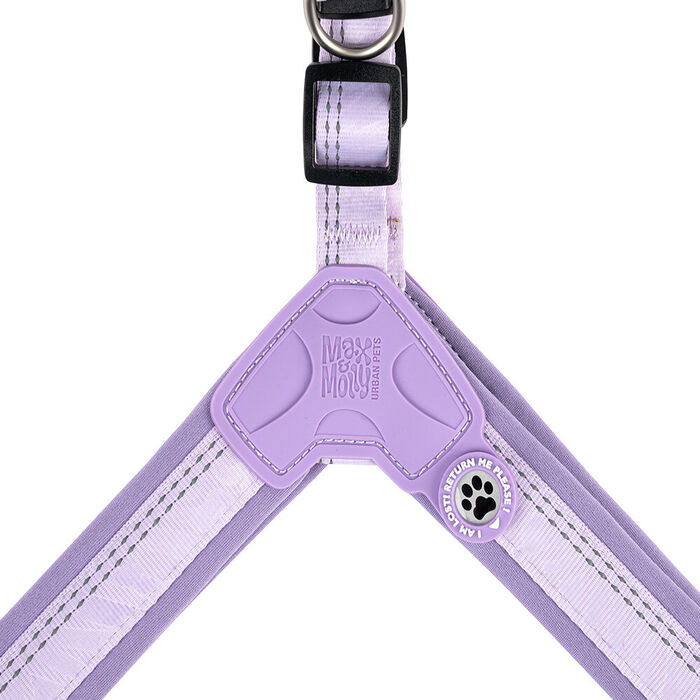 Max & Molly - Peitoral Q-Fit Matrix 2.0 Lavander (Tam. Xl)