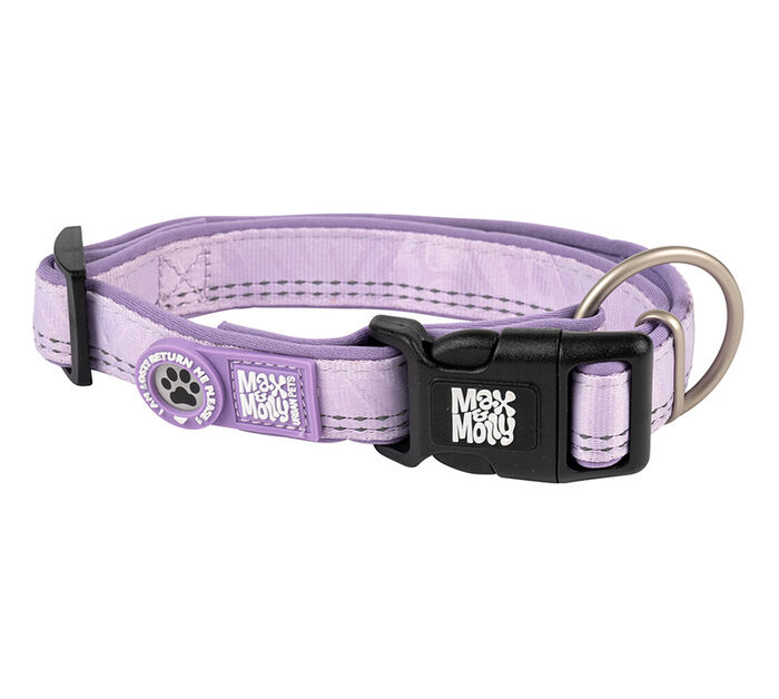 Max & Molly-Coleira C/Id Tag Matrix 2.0 Lavander (Tam. M)