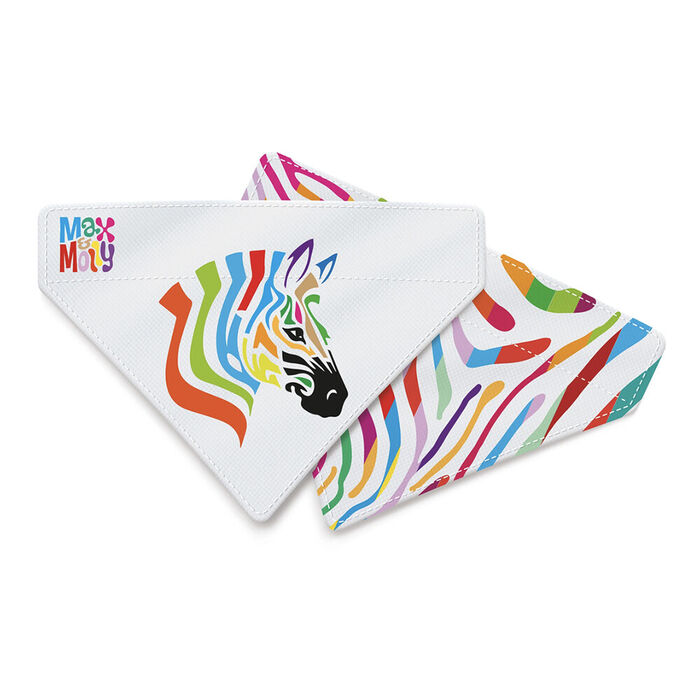 Max & Molly - Bandana Magic Zebra - L
