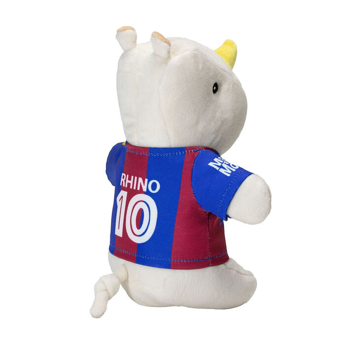 Max & Molly - Rinoceronte Fc Barcelona Em Pelucia 22 Cm