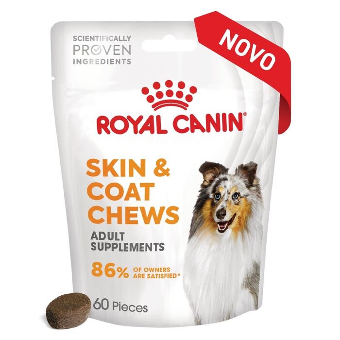 Royal Canin Skin & Coat Chews Adult Supplement 5 X 240 Gr