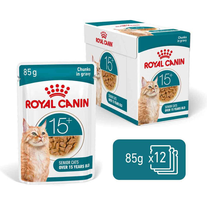 Royal Canin Ageing +15 (Molho) 12 X 85 Gr