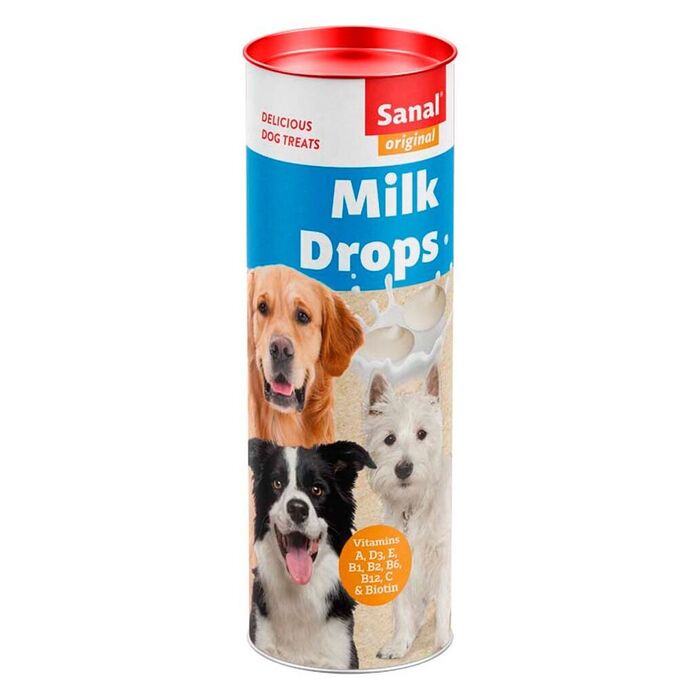 Sanal Dog - Milkdrops 250 Gr