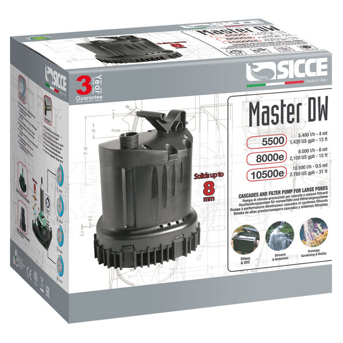 Bomba Master Dw 5500 (5400 L/H) P/ Lago
