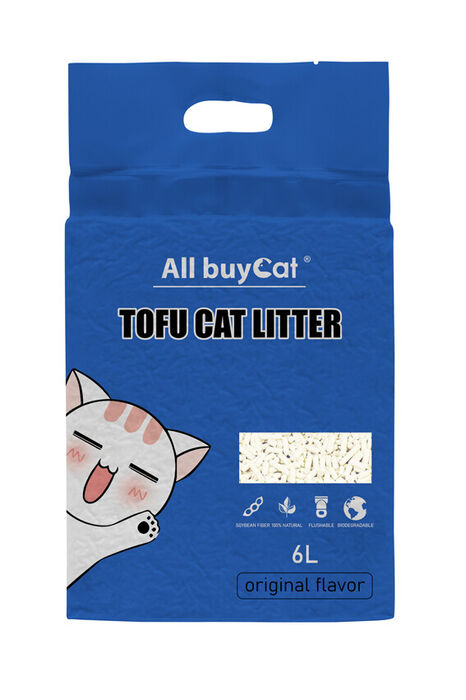 Tofu - Litter Aglomerante Natural 6 L