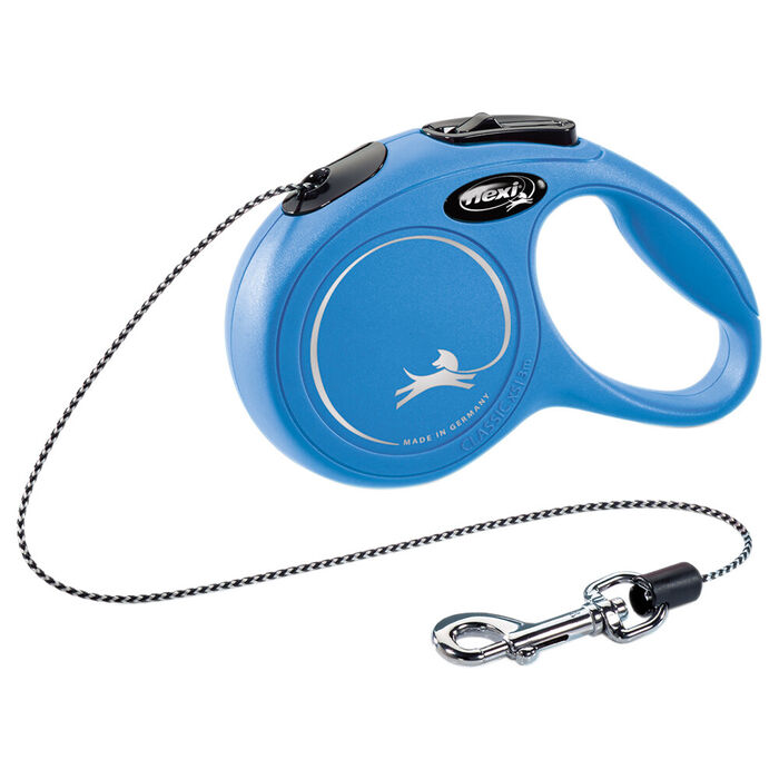 Flexi New Classic (Fita/Tam. M) 5 Mt / 25 Kg (Azul)
