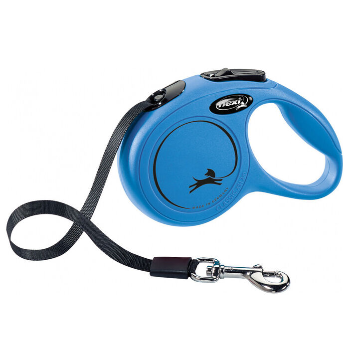 Flexi New Classic (Fita/Tam. Xs) 3 Mt / 12 Kg (Azul)