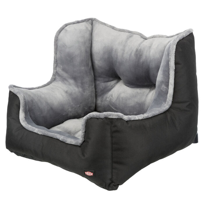 Assento P/Automovel P/Caes 50X40X50 Cm (Preto/Cinza)