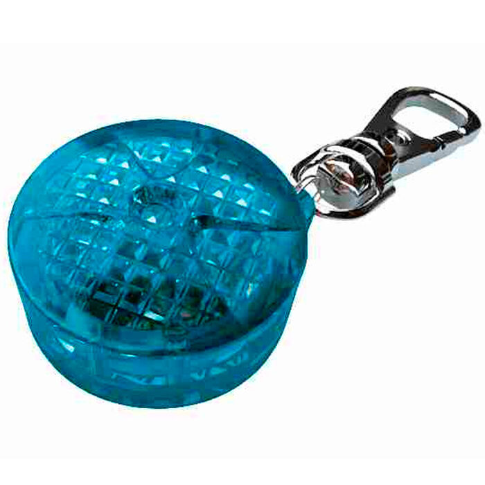 Identific. Segurança Flasher C/ Luz Led P/ Gatos (Verm.)