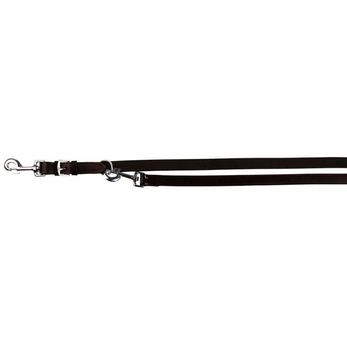 Trela Ajustavel Pele Macia Active 2,50 Mt/22 Mm (Preto)