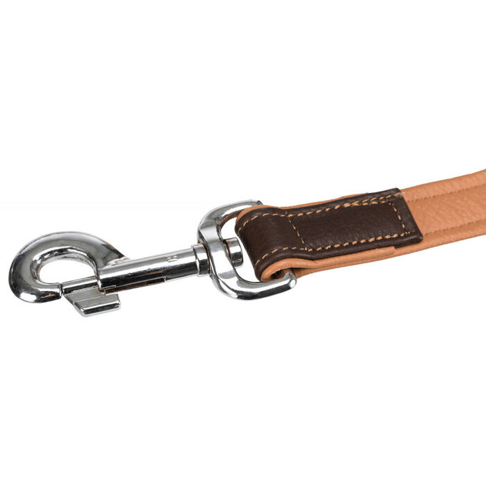 Trela Ajust. Em Pele Active Comfort 2Mt/20Mm (Castanho)