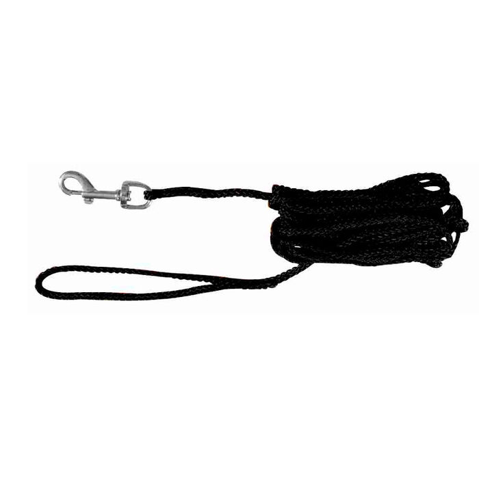 Trela Trabalho Corda Nylon 15 Mt / Ø 5 Mm (Preto)