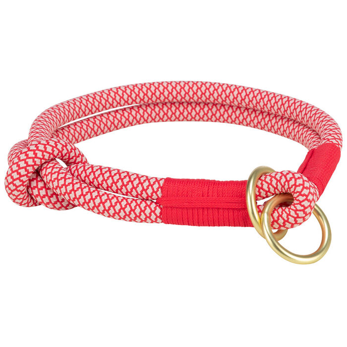 Semi-Estrang. Soft Rope (L-Xl) 55M/Ø10Mm (Vermelho/Creme)