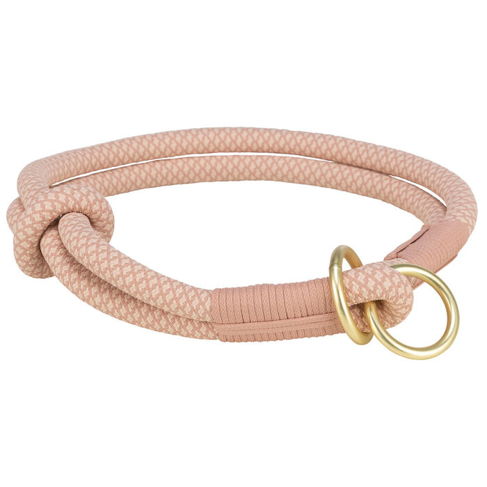 Semi-Estrang. Soft Rope (S-M) 40Cm/Ø10Mm (Rosa/Rosa Claro)
